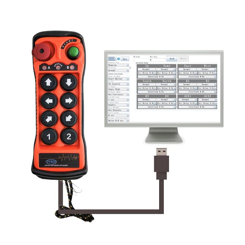 USB Cable for New Q Seriers Industrial Crane Remote Controller
USB Cable for New Q Seriers Industrial Crane Remote Controller