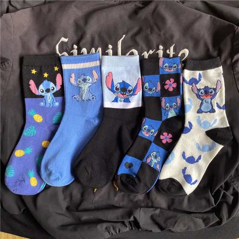 Disney Kawaii Anime Stitch Cartoon Stitch New High-Looking Family Student Cute and Beautiful Cotton Stockings Women Girls Gift
Disney Kawaii Anime Stitch Cartoon Stitch New High-Looking Family Student Cute and Beautiful Cotton Stockings Women Girls Gift