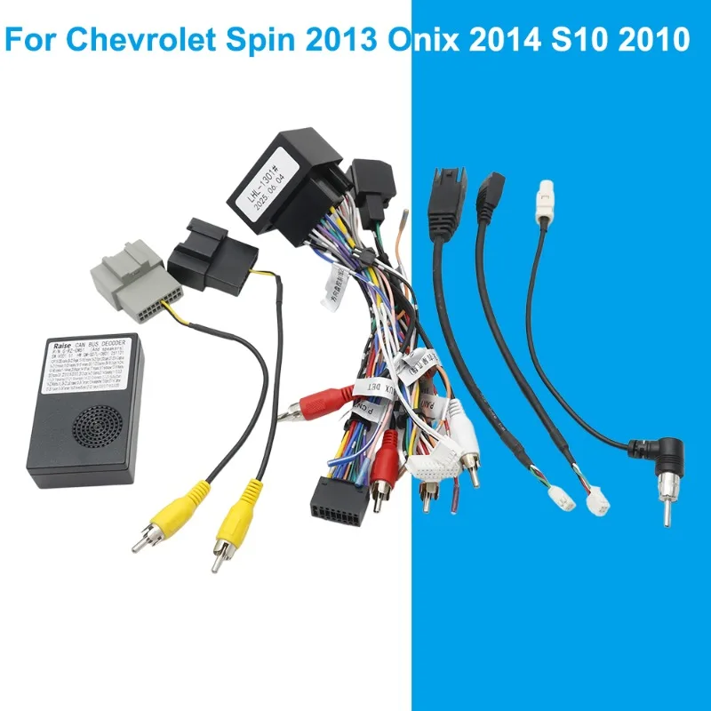 Для Chevrolet Spin 2013 Onix 2014 S10 2010 Cruze Avalanche 2013 Tahoe 2013 2014 автомобильный стерео жгут проводов питания
Для Chevrolet Spin 2013 Onix 2014 S10 2010 Cruze Avalanche 2013 Tahoe 2013 2014 автомобильный стерео жгут проводов питания