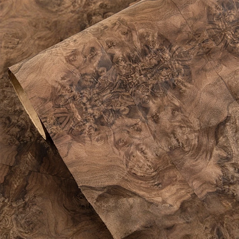 Natural Black Walnut Burl Wood Veneer Decorative Design for Hotel Furniture Cabinet Guitar Resurfaci DIY Decor Wooden Panel
Natural Black Walnut Burl Wood Veneer Decorative Design for Hotel Furniture Cabinet Guitar Resurfaci DIY Decor Wooden Panel