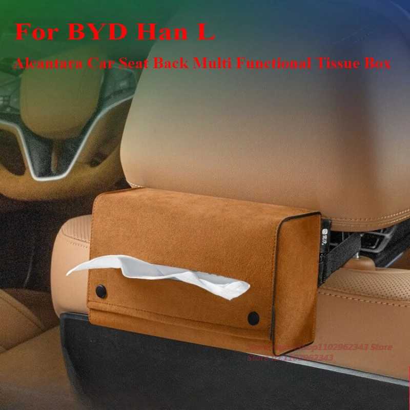 For BYD Han L Alcantara Car Seat Back Tissue Box Storage Case Multi-Functional Hanging Accessory for Auto Interior
For BYD Han L Alcantara Car Seat Back Tissue Box Storage Case Multi-Functional Hanging Accessory for Auto Interior