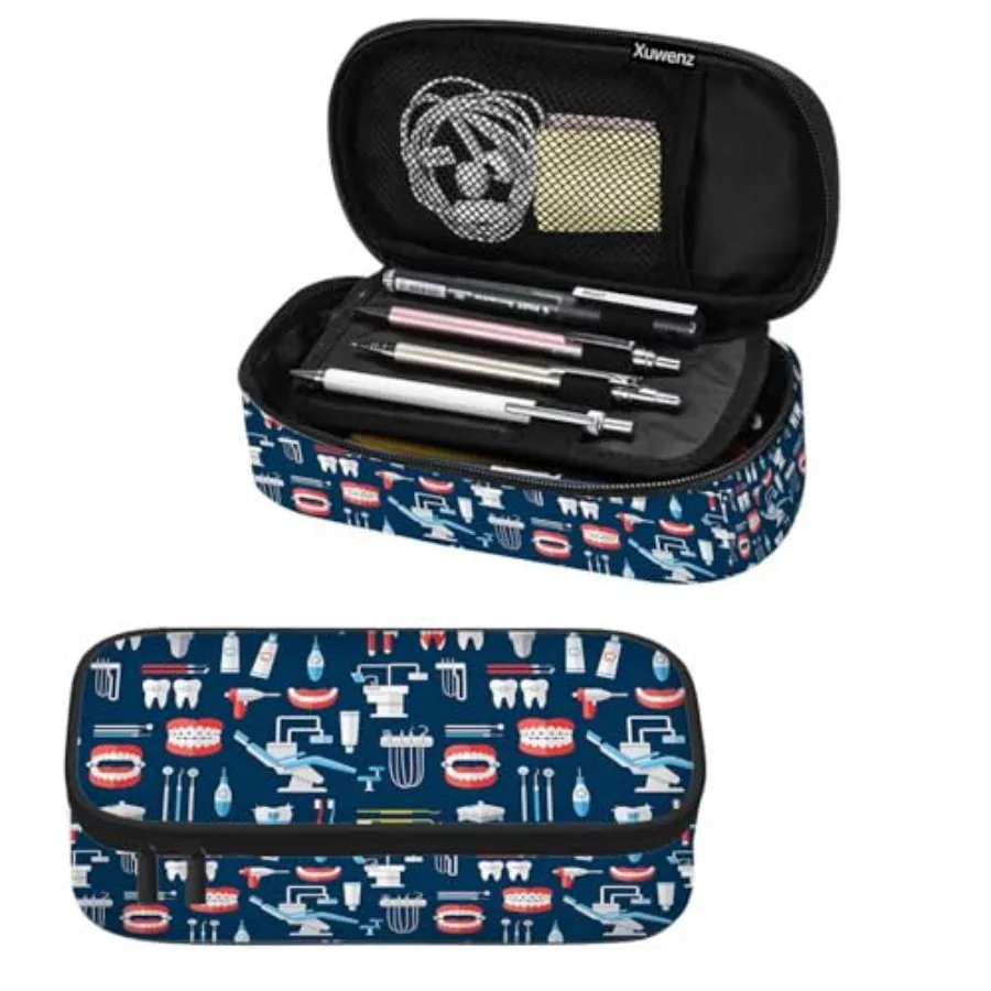 Pencil Case Teeth Equipment Mouth Funny Pencil Bag Pen Markers Pouch Holder Organizer for Office School Students Boy Girl Women
Pencil Case Teeth Equipment Mouth Funny Pencil Bag Pen Markers Pouch Holder Organizer for Office School Students Boy Girl Women