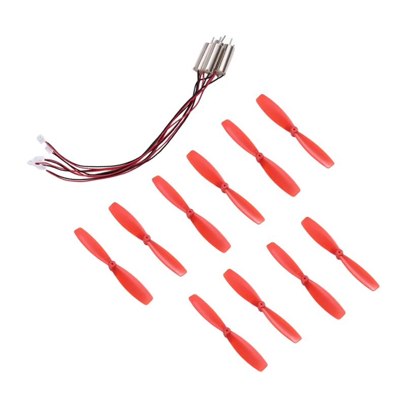 ABWE-5 X DIY DC 3.7V 716 Hollow Cup Coreless High-Speed Motor With 5 X 55MM Propeller Cw CCW For DIY Micro FPV Quadcopter
ABWE-5 X DIY DC 3.7V 716 Hollow Cup Coreless High-Speed Motor With 5 X 55MM Propeller Cw CCW For DIY Micro FPV Quadcopter