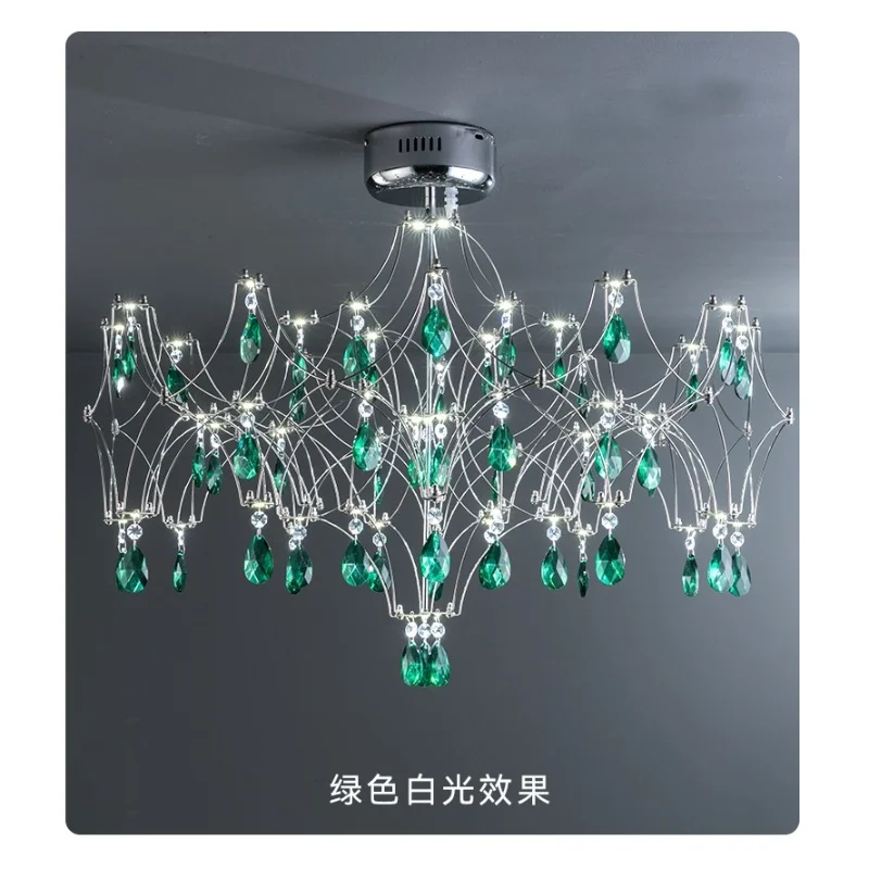 2025 Popular French Bedroom Designer Crystal Ceiling Light Room/living Room/balcony/dining Room Main Light Super Bright Led
2025 Popular French Bedroom Designer Crystal Ceiling Light Room/living Room/balcony/dining Room Main Light Super Bright Led