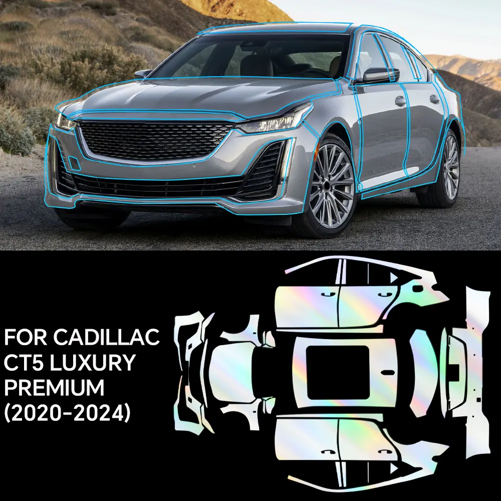 На заказ для CT5 Luxury Premium 2020-2024 автомобильная пленка 8,5 мил защитная пленка для автомобильной краски предварительно вырезанная устойчивая к царапинам автомобильные аксессуары
На заказ для CT5 Luxury Premium 2020-2024 автомобильная пленка 8,5 мил защитная пленка для автомобильной краски предварительно вырезанная устойчивая к царапинам автомобильные аксессуары