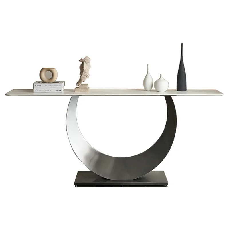 &c Modern Luxury Wood Metal Console Table Elegant Rock Slab Decor for Living Room or Hallway Entrance Entryway Furniture
&c Modern Luxury Wood Metal Console Table Elegant Rock Slab Decor for Living Room or Hallway Entrance Entryway Furniture