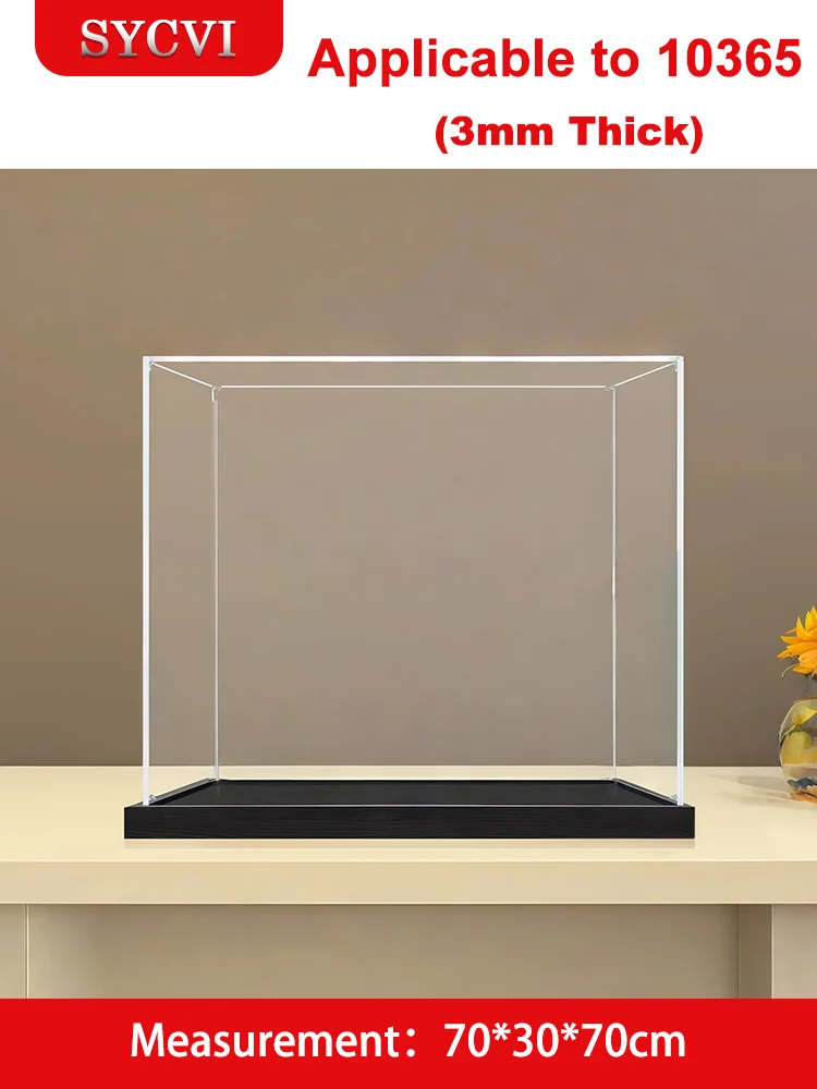 Прозрачная акриловая витрина для модели 10365, строительные блоки, пылезащитная коллекционная витрина, размер 70x30x70 см, толщина 3 мм
Прозрачная акриловая витрина для модели 10365, строительные блоки, пылезащитная коллекционная витрина, размер 70x30x70 см, толщина 3 мм