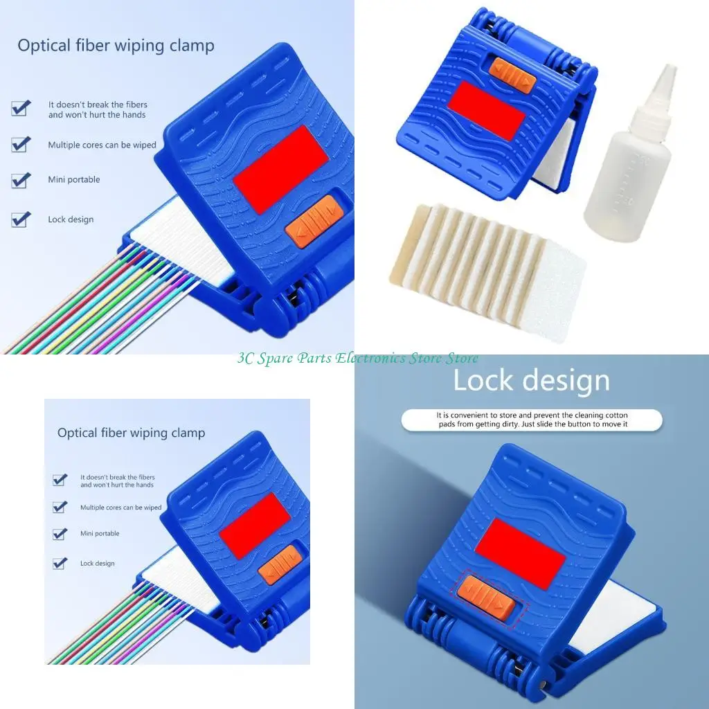 SZ Fiber Optics Swab Contains Alcohols Applicators And 10 Cotton Pad
SZ Fiber Optics Swab Contains Alcohols Applicators And 10 Cotton Pad