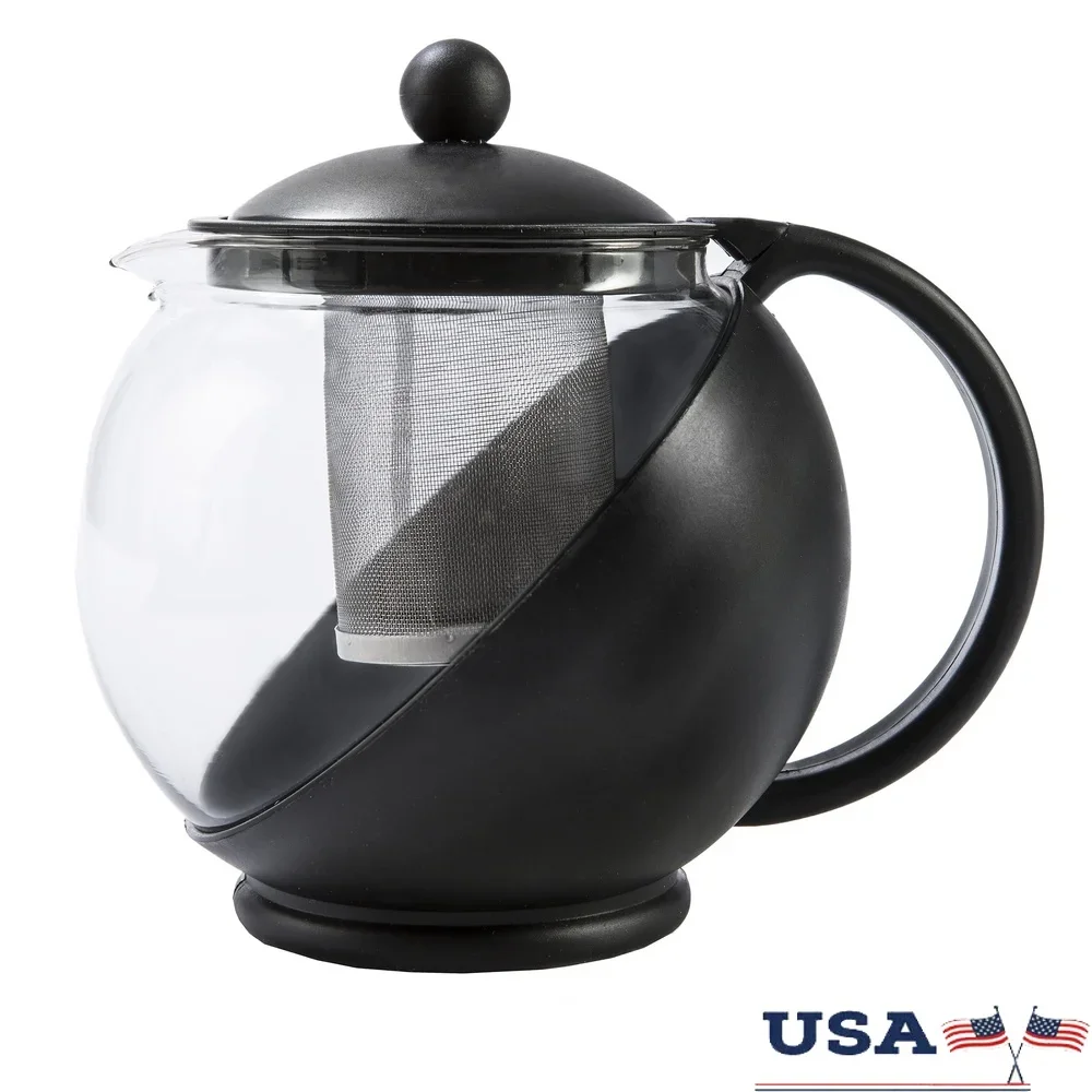 5 Cups Teapot with Infuser Dishwasher Safe Modern Glass Teapot Steeping Tea Durable Kitchenware Heat Resistant Hot Tea Pot
5 Cups Teapot with Infuser Dishwasher Safe Modern Glass Teapot Steeping Tea Durable Kitchenware Heat Resistant Hot Tea Pot