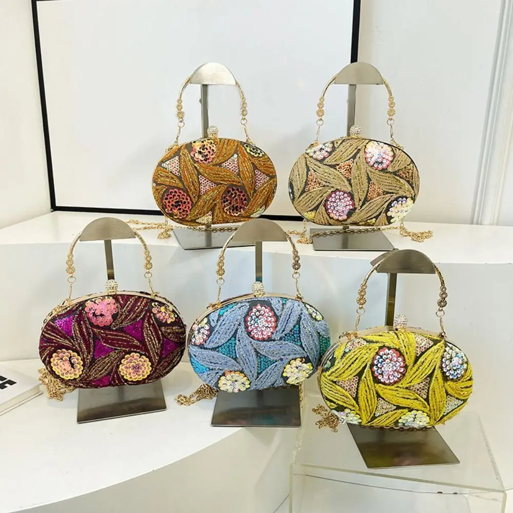 Fashion Glitter Evening Banquet Bag Exquisite Embroidery Ladies Clutch Bag Sweet Portable Shiny Crossbody Bag Women
Fashion Glitter Evening Banquet Bag Exquisite Embroidery Ladies Clutch Bag Sweet Portable Shiny Crossbody Bag Women