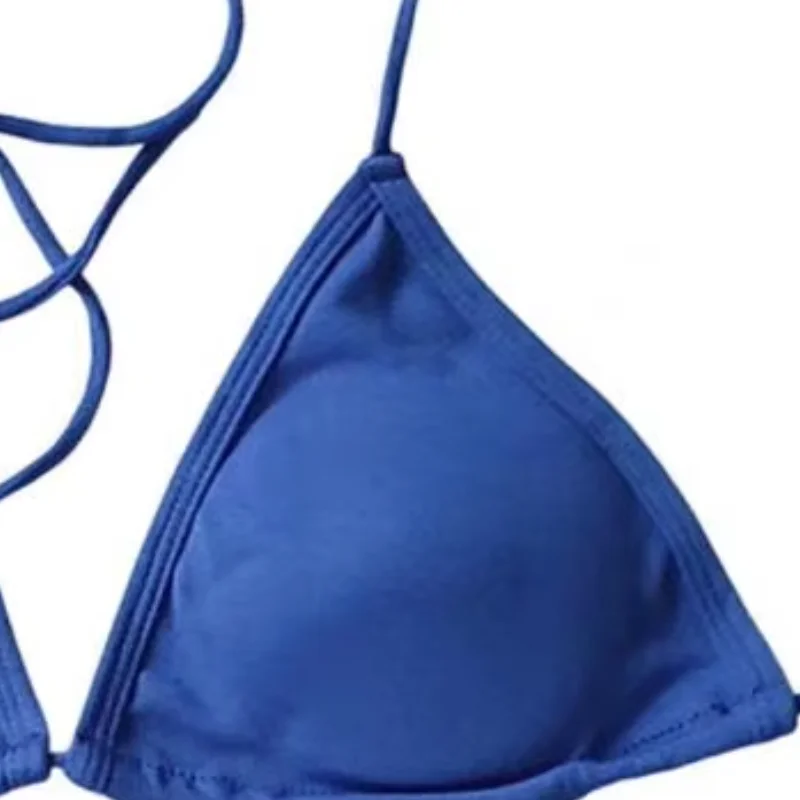 2Pcs/Set Women Bikini Set Vibrant Color Thin Adjustable Straps Ultra-Light Bikini Bra Low-rise Swimming Briefs Set
2Pcs/Set Women Bikini Set Vibrant Color Thin Adjustable Straps Ultra-Light Bikini Bra Low-rise Swimming Briefs Set