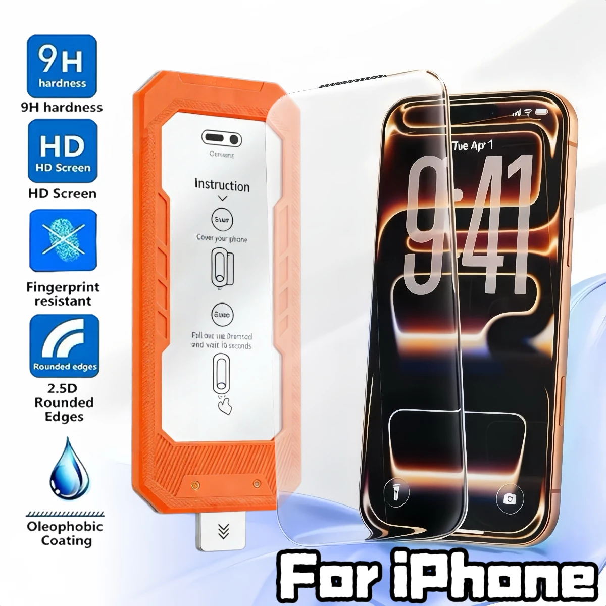 3Pcs HD Full Cover Screen Protector, Dust Bubble Free Easy Install for iPhone 17 16 15 14 13 12
3Pcs HD Full Cover Screen Protector, Dust Bubble Free Easy Install for iPhone 17 16 15 14 13 12