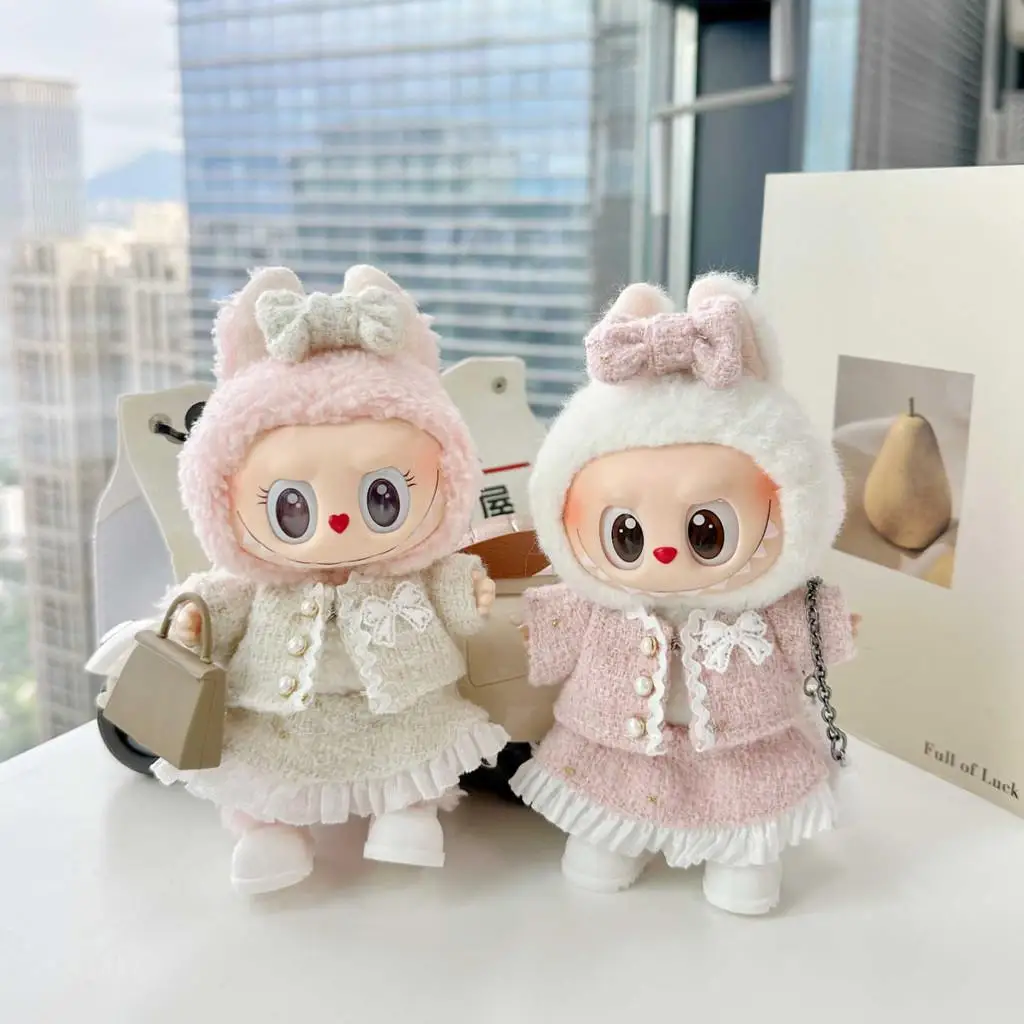 Cute little fragrant skirt For Ropa labubu 3.0 Big Into Energy Series doll clothes for labubu Doll clothing Accessories
Cute little fragrant skirt For Ropa labubu 3.0 Big Into Energy Series doll clothes for labubu Doll clothing Accessories
