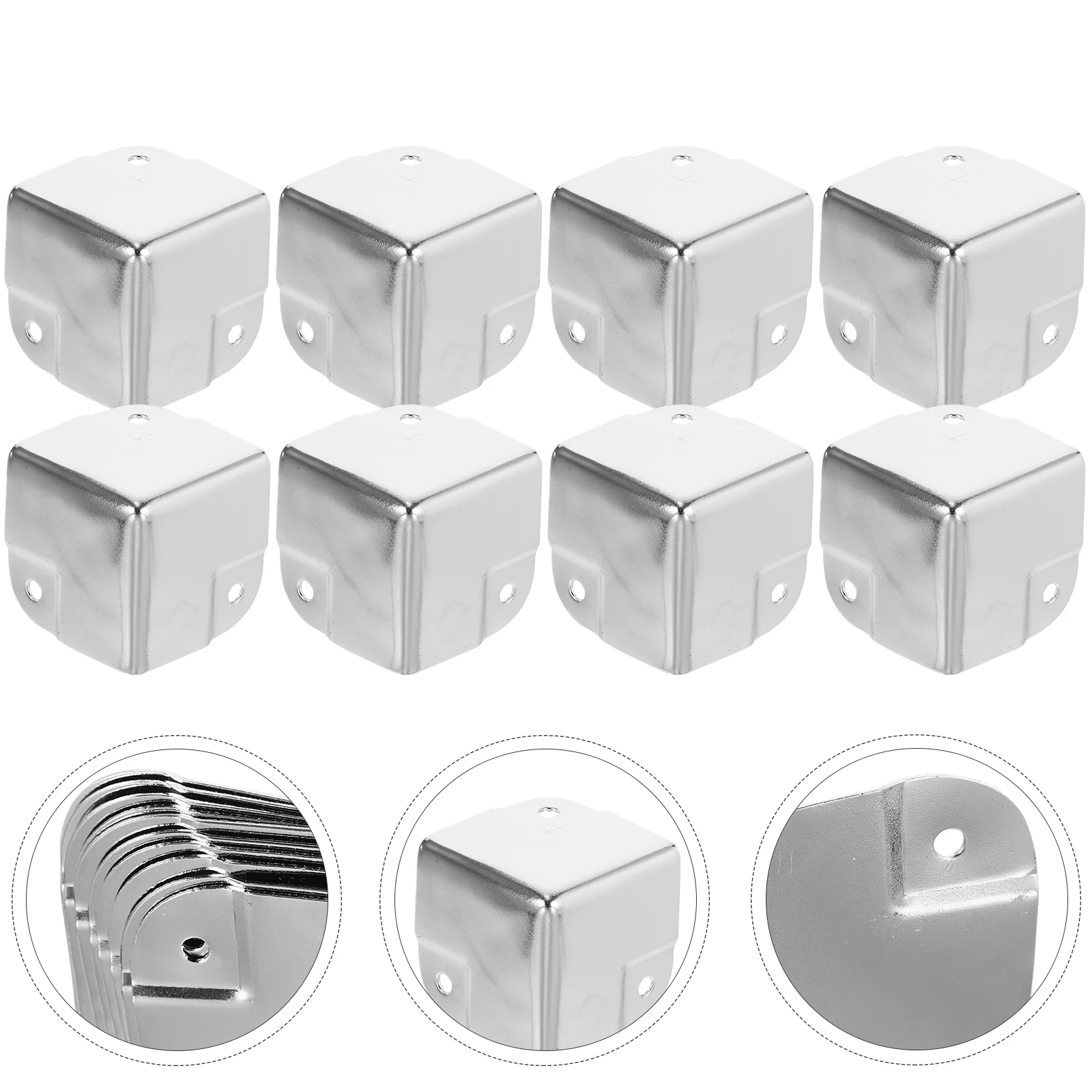 10 Pcs Cabinet Door Corner Protectors Wooden Box Guard Edges Covers Jewelry Box Protectors Furniture Hardware Hinges Box Safety 
10 Pcs Cabinet Door Corner Protectors Wooden Box Guard Edges Covers Jewelry Box Protectors Furniture Hardware Hinges Box Safety
