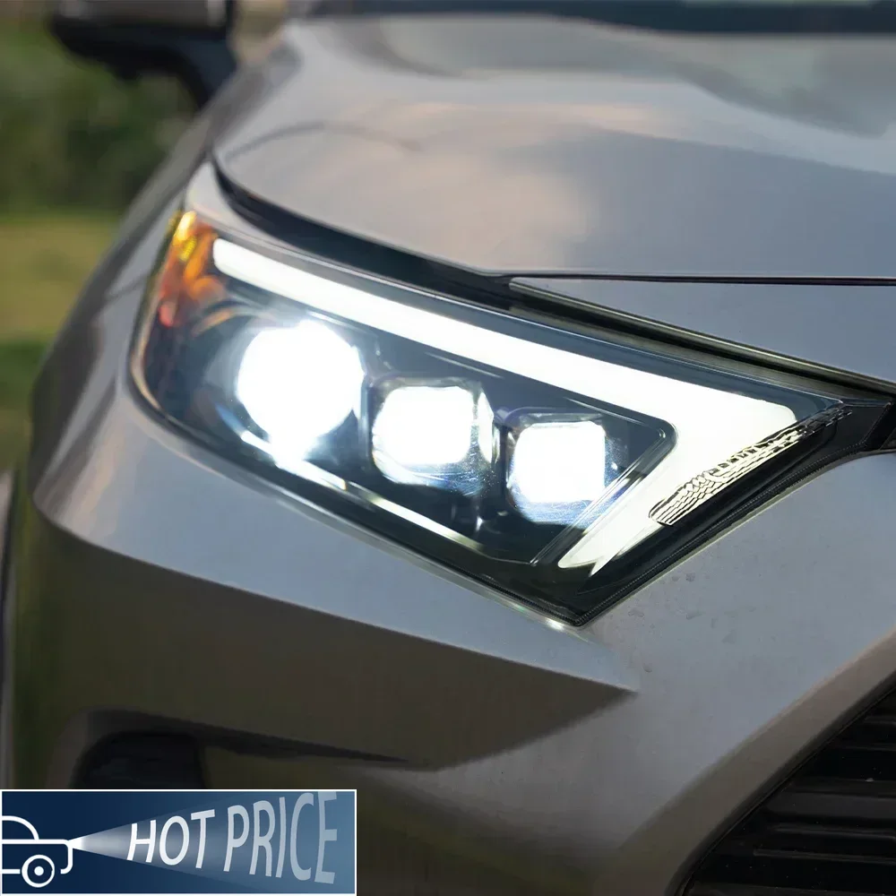 For Toyota RAV4 2020-2024 LED Car Front Lamps Upgrade Three Projector Lens Design Tool Accessories Auto Headlights Assembly
For Toyota RAV4 2020-2024 LED Car Front Lamps Upgrade Three Projector Lens Design Tool Accessories Auto Headlights Assembly