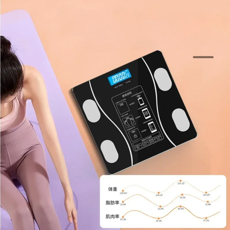 Bathroom USE Healthy Smart Electronic Weight scale Smart Health Solid Color Household Precision Weight Measurement LED Digital
Bathroom USE Healthy Smart Electronic Weight scale Smart Health Solid Color Household Precision Weight Measurement LED Digital