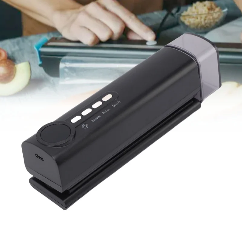 Cordless Vacuum Sealer Multifunctional Adjustable Temperature Portable Automatic Food Sealer
Cordless Vacuum Sealer Multifunctional Adjustable Temperature Portable Automatic Food Sealer
