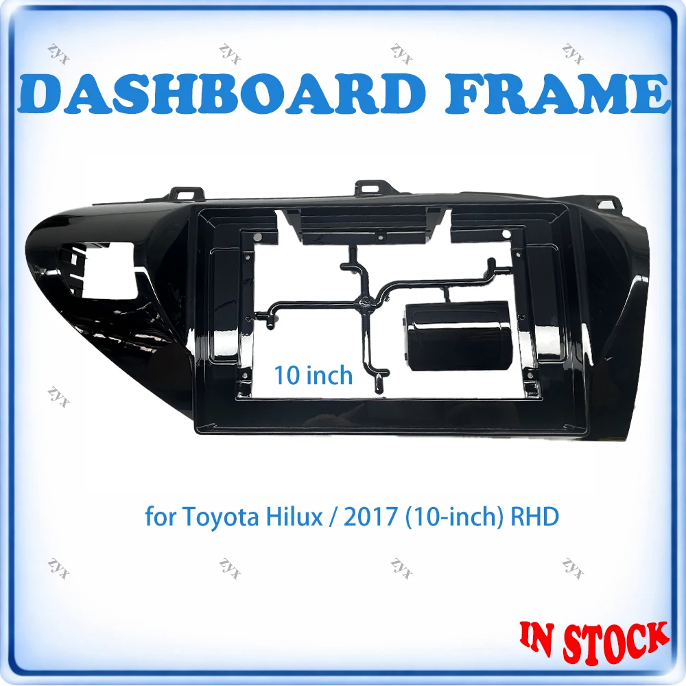 Рамка для автомагнитолы Toyota Hilux 2017, 10 дюймов, для праворульных автомобилей, с декодером Canbus и проводкой
Рамка для автомагнитолы Toyota Hilux 2017, 10 дюймов, для праворульных автомобилей, с декодером Canbus и проводкой