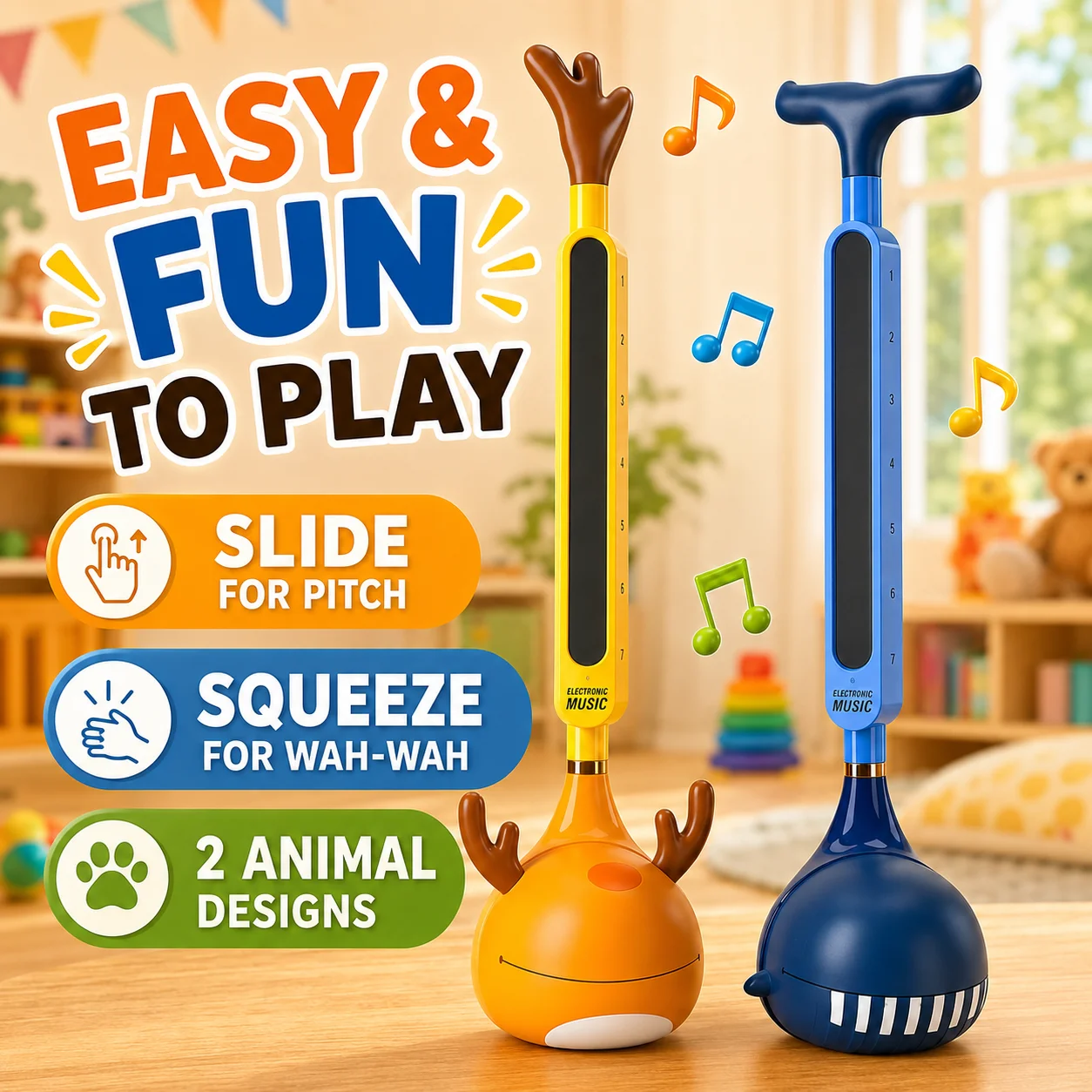 USB Recharge Otamatone Electronic Synthesizer, Kawaii Tadpole Musical Instrument, Kids Educational Gift
USB Recharge Otamatone Electronic Synthesizer, Kawaii Tadpole Musical Instrument, Kids Educational Gift