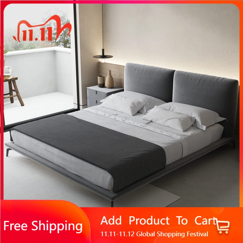 Luxury Full Bed Headboard Full Body Minimalist Quality Fashionable Bed Aesthetics Apartment Design Muebles Bedroom Furniture
Luxury Full Bed Headboard Full Body Minimalist Quality Fashionable Bed Aesthetics Apartment Design Muebles Bedroom Furniture