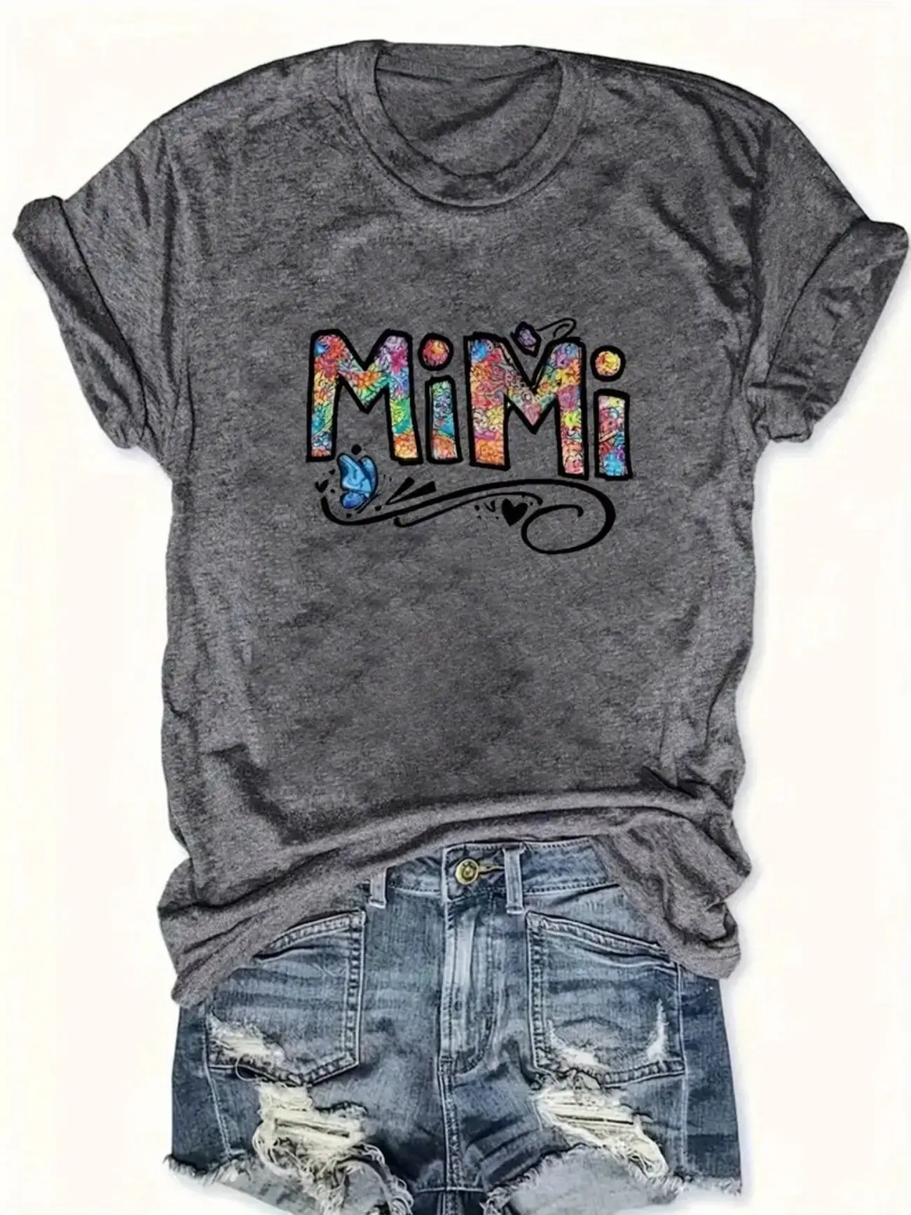 Plus Size Women's Short Sleeve T-Shirt Mimi Colorful Letter Design Logo soft and comfortable fabric summer outfits women's
Plus Size Women's Short Sleeve T-Shirt Mimi Colorful Letter Design Logo soft and comfortable fabric summer outfits women's