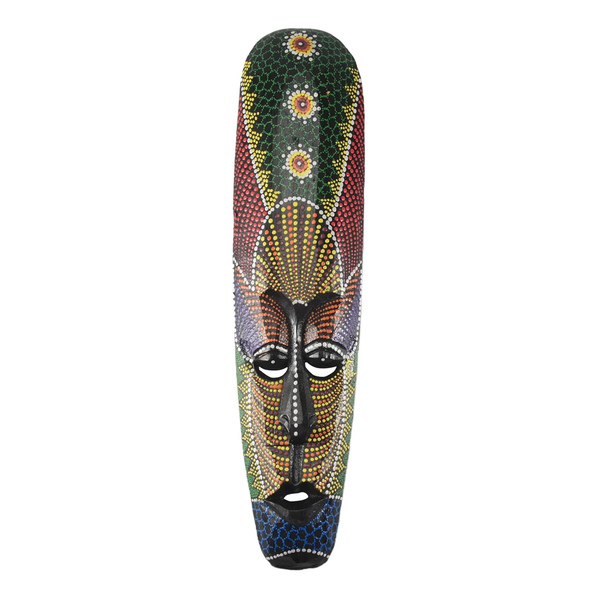 A59T Wooden Mask Wall Hanging Solid Wood Carving Painted Wall Decor Bar Home Decorations African Totem Mask Crafts B
A59T Wooden Mask Wall Hanging Solid Wood Carving Painted Wall Decor Bar Home Decorations African Totem Mask Crafts B