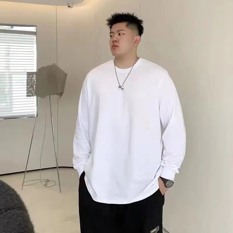 Loose Fit Long Sleeve round Neck Men's T-Shirt Elastic Bottom Shirt Cityscape Stripe Pattern Spring Autumn plus Size Men's Top
Loose Fit Long Sleeve round Neck Men's T-Shirt Elastic Bottom Shirt Cityscape Stripe Pattern Spring Autumn plus Size Men's Top