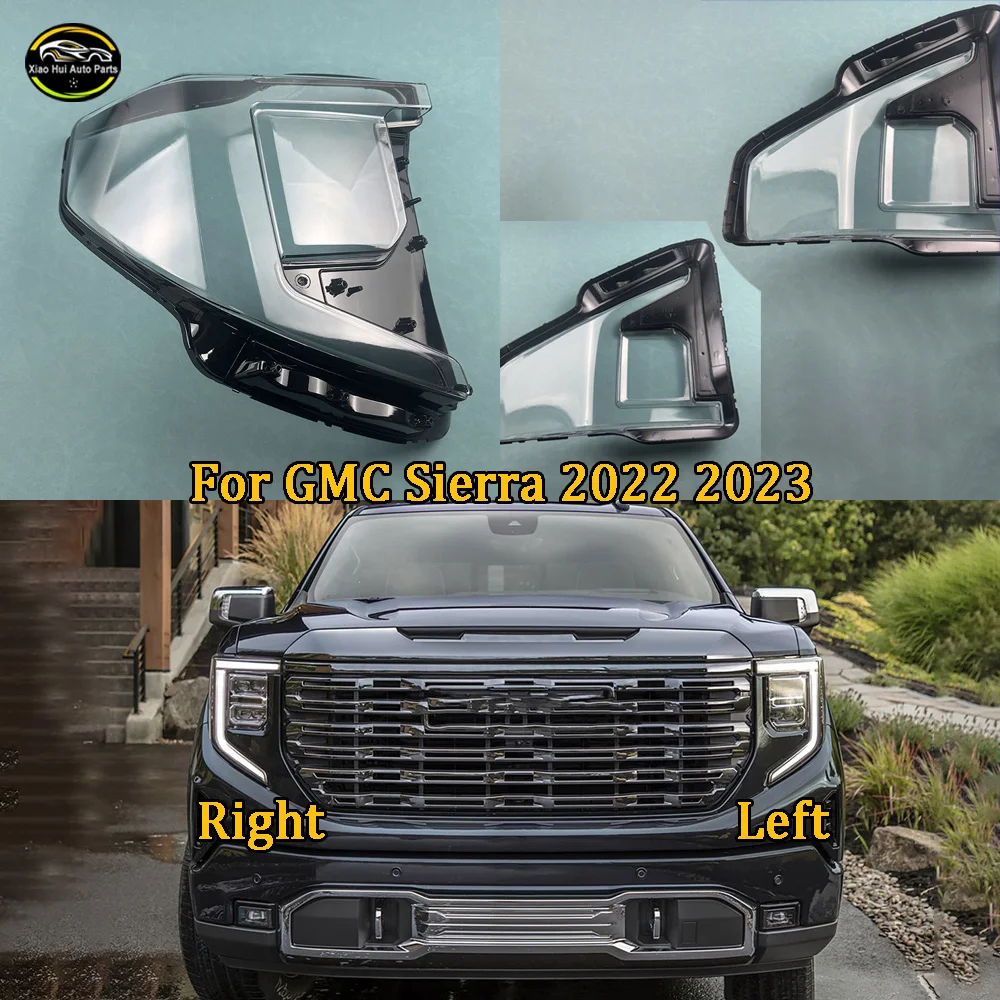 For GMC 2022--2023 Sierra Headlights Shell Transparent Lampshdade Headlamp Cover Lamp Shade Plexiglass Replace Original Lens
For GMC 2022--2023 Sierra Headlights Shell Transparent Lampshdade Headlamp Cover Lamp Shade Plexiglass Replace Original Lens