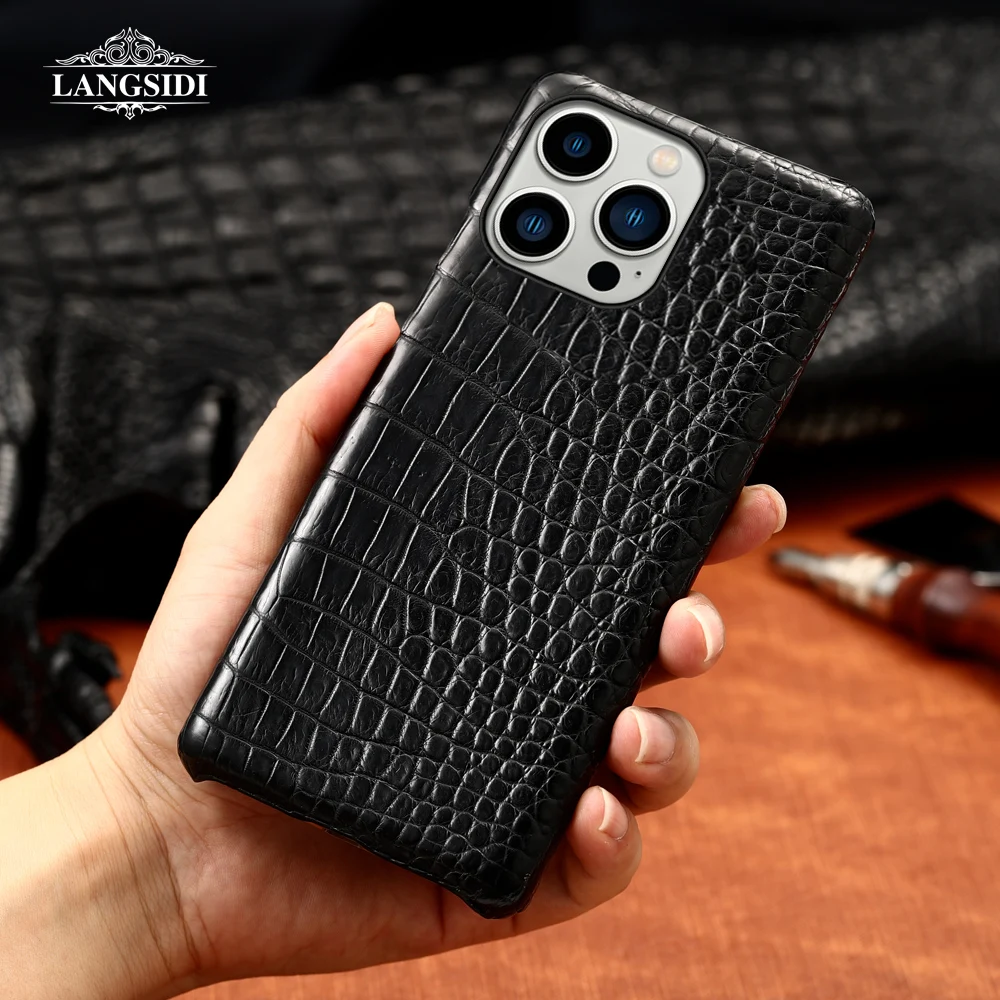 Genuine Crocodile Leather Phone Case For iphone 16 15 Pro Max 14 Plus 13 12 16Pro 12Pro 16Plus 14Pro 13Pro 11 ProMax Back Cover
Genuine Crocodile Leather Phone Case For iphone 16 15 Pro Max 14 Plus 13 12 16Pro 12Pro 16Plus 14Pro 13Pro 11 ProMax Back Cover