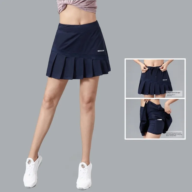 Women's Tennis Badminton Sports Skirt Qui Dry Running Skirt Fake Two-Piece Pleated Skirt Fitn Yoga Exercise orts
Women's Tennis Badminton Sports Skirt Qui Dry Running Skirt Fake Two-Piece Pleated Skirt Fitn Yoga Exercise orts