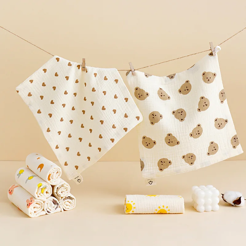 1/4pcs Cotton Baby Towels Newborn Burp Cloth Square Towels Cute Koala Bear Pure Cotton Soft Absorbent Gauze Kids Washcloth
1/4pcs Cotton Baby Towels Newborn Burp Cloth Square Towels Cute Koala Bear Pure Cotton Soft Absorbent Gauze Kids Washcloth