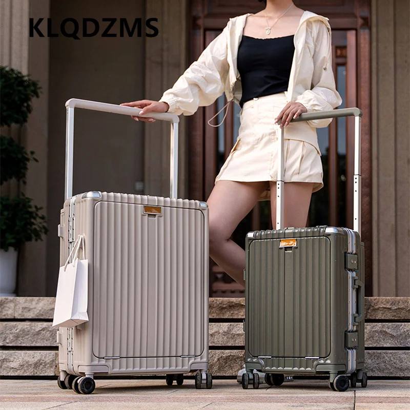 KLQDZMS 20“24 Inch Fashion Hand Iuggage Multi Functional Front Opening Laptop Suitcase Compartment ABS+PC Luggage Bag
KLQDZMS 20“24 Inch Fashion Hand Iuggage Multi Functional Front Opening Laptop Suitcase Compartment ABS+PC Luggage Bag