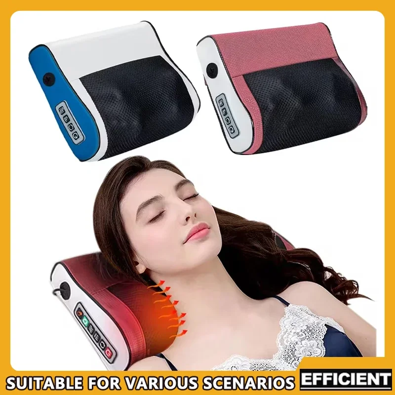 Household Neck and Shoulder Massager, Multi-Functional Back Kneading Tool, 6 Adjustable Hot Compress Massage Functions
Household Neck and Shoulder Massager, Multi-Functional Back Kneading Tool, 6 Adjustable Hot Compress Massage Functions
