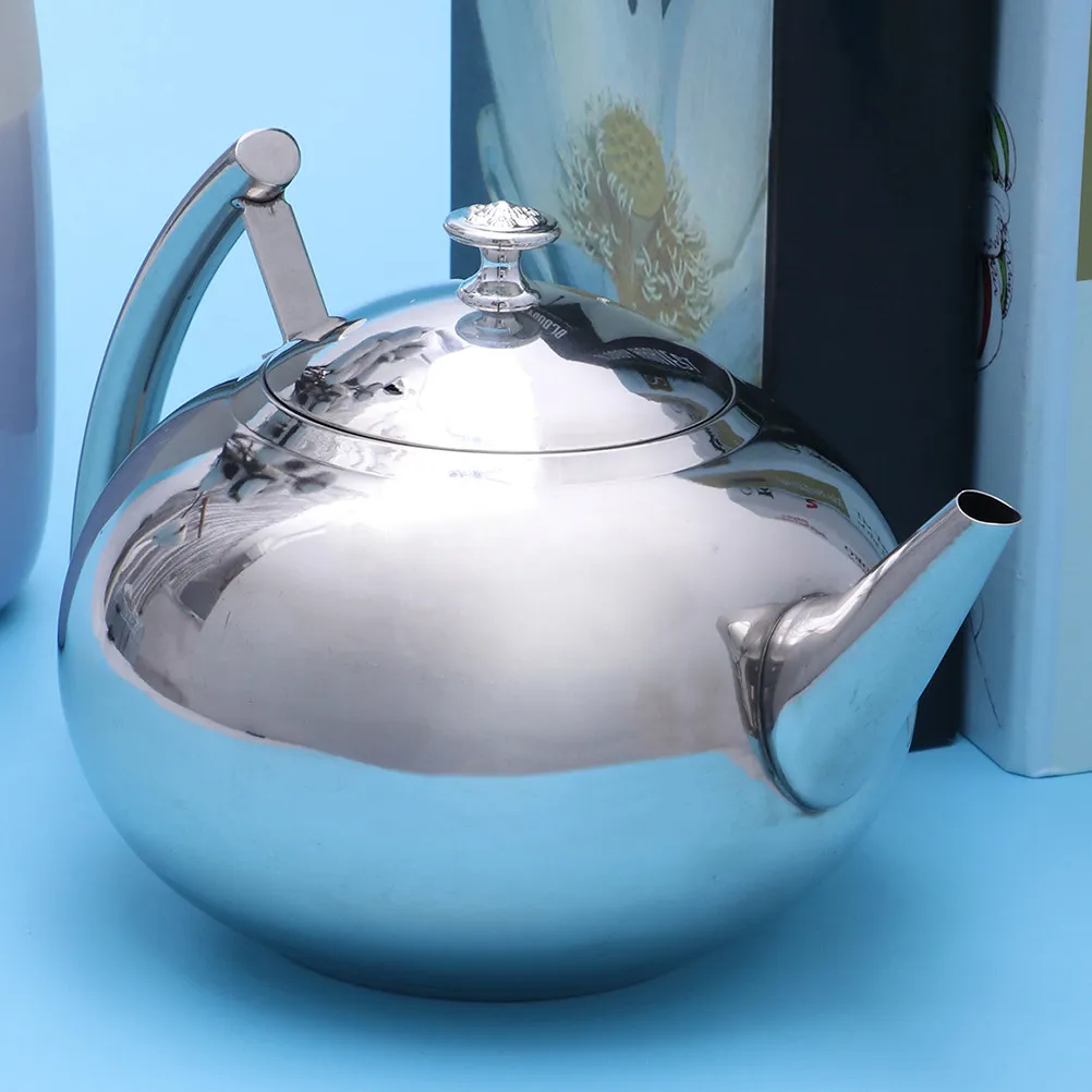 1.5L Stainless Steel Tea Pot Easy to Clean Non-Stick Surface Removable Infuser for Loose Leaves Perfect Gift Idea Tea Kettle
1.5L Stainless Steel Tea Pot Easy to Clean Non-Stick Surface Removable Infuser for Loose Leaves Perfect Gift Idea Tea Kettle