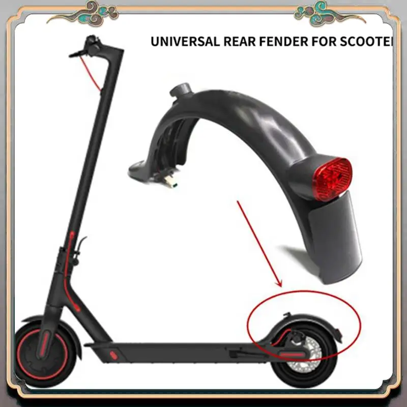 Durable 1 Set Electric Scooter Fender Kit Scooter Rear Mudguard With Light Kit For Upgraded Xiaomi M365 Pro Pro 2 1S
Durable 1 Set Electric Scooter Fender Kit Scooter Rear Mudguard With Light Kit For Upgraded Xiaomi M365 Pro Pro 2 1S