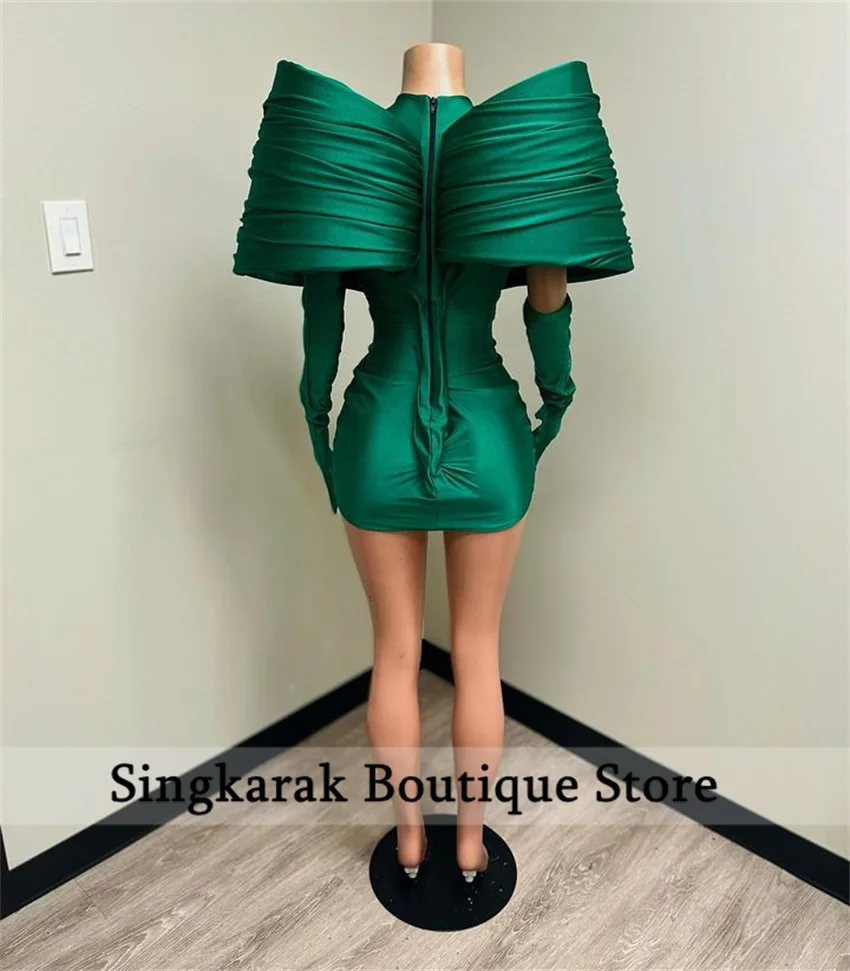 Stunning New Arrival 2025 Green Prom Gown With Two Gloves Off Shoulder Birthday Party Cocktail Dresses Robe De Bal Customized
Stunning New Arrival 2025 Green Prom Gown With Two Gloves Off Shoulder Birthday Party Cocktail Dresses Robe De Bal Customized
