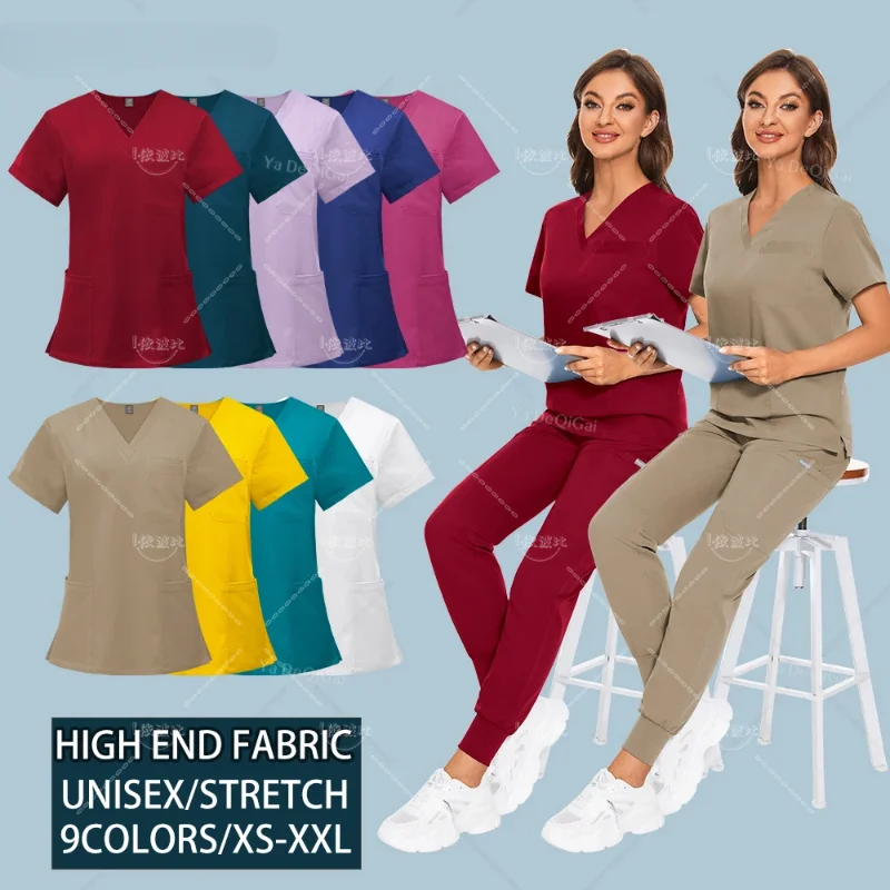 High Quality Suit Medical Nurse Uniforms Multicolor Scrubs Set Beauty Salon Spa Work Clothes Surgical Gowns Nursing Accessories
High Quality Suit Medical Nurse Uniforms Multicolor Scrubs Set Beauty Salon Spa Work Clothes Surgical Gowns Nursing Accessories