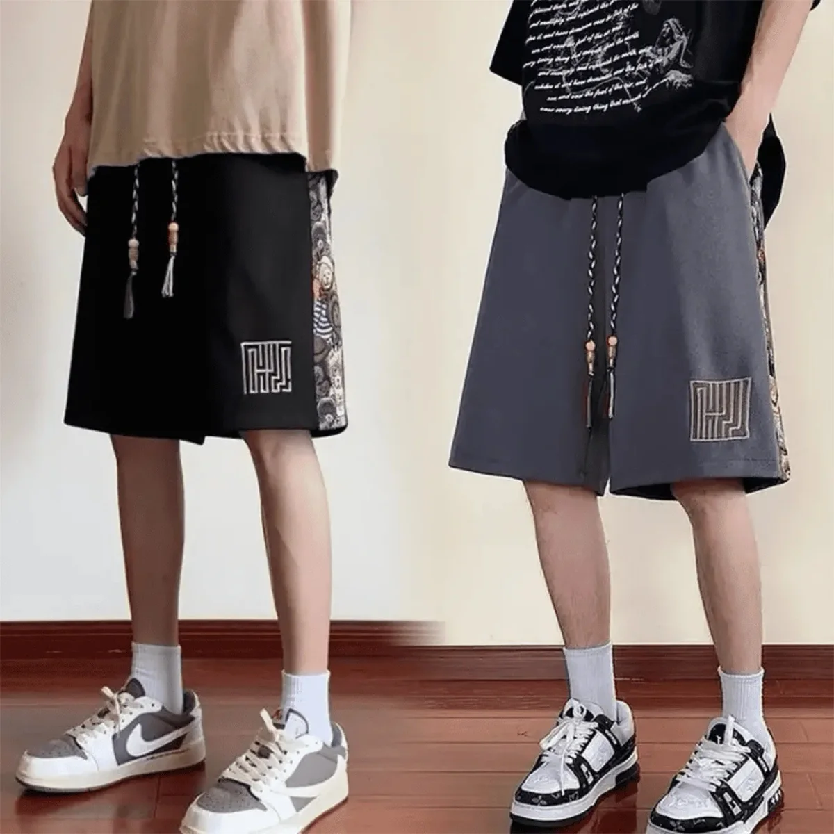 Trendy Brand Summer Slim Cropped Pants Outdoor American Casual Pants, Loose Oversized Basketball Sports Pants
Trendy Brand Summer Slim Cropped Pants Outdoor American Casual Pants, Loose Oversized Basketball Sports Pants