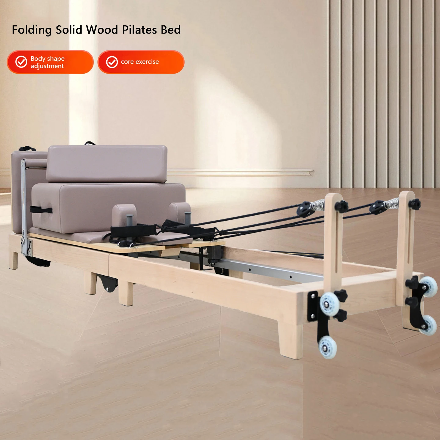 Box Pilates Bed Foldable Core Bed Solid Wood Yoga Training Prati Bed Home Commercial Folding Yoga Bed
Box Pilates Bed Foldable Core Bed Solid Wood Yoga Training Prati Bed Home Commercial Folding Yoga Bed