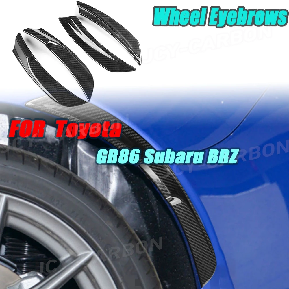 Carbon Fiber Car Fender Flares Arches Wheel Eyebrows Mudguard Lip Protector Cover Mud Guard For Toyota GR86 Subaru BRZ 2021+
Carbon Fiber Car Fender Flares Arches Wheel Eyebrows Mudguard Lip Protector Cover Mud Guard For Toyota GR86 Subaru BRZ 2021+