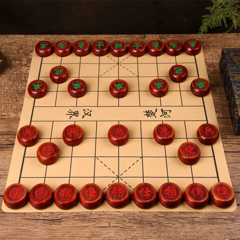 Xiangqi китайские шахматы набор настольных игр из натурального дерева, игровые фигуры, портативная дорожная стратегическая игрушка для детей и взрослых, семейный подарок 
Xiangqi китайские шахматы набор настольных игр из натурального дерева, игровые фигуры, портативная дорожная стратегическая игрушка для детей и взрослых, семейный подарок