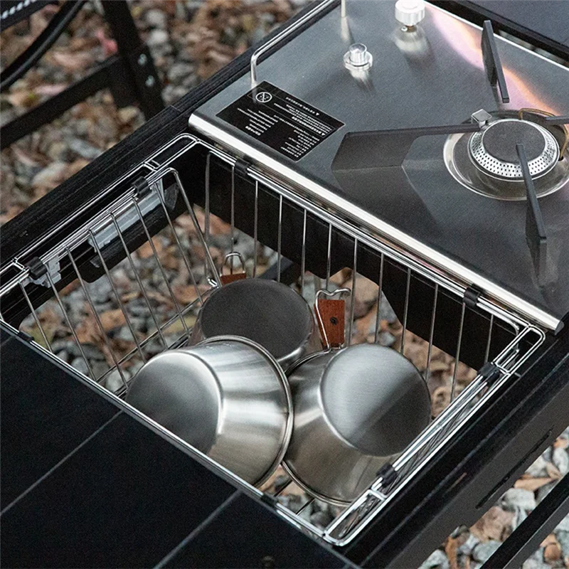 ELOS-Camping Складная корзина для стола IGT Портативный походный стол Корзина для хранения
ELOS-Camping Складная корзина для стола IGT Портативный походный стол Корзина для хранения