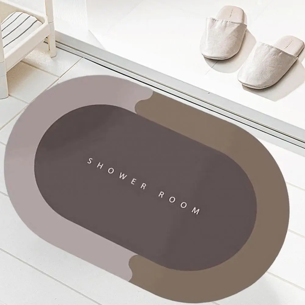 Absorbent Shower Mat Super Absorbent Non-slip Bath Rug for Quick-drying Washable Bathroom Floor Mat Front of Bathtub or Shower
Absorbent Shower Mat Super Absorbent Non-slip Bath Rug for Quick-drying Washable Bathroom Floor Mat Front of Bathtub or Shower
