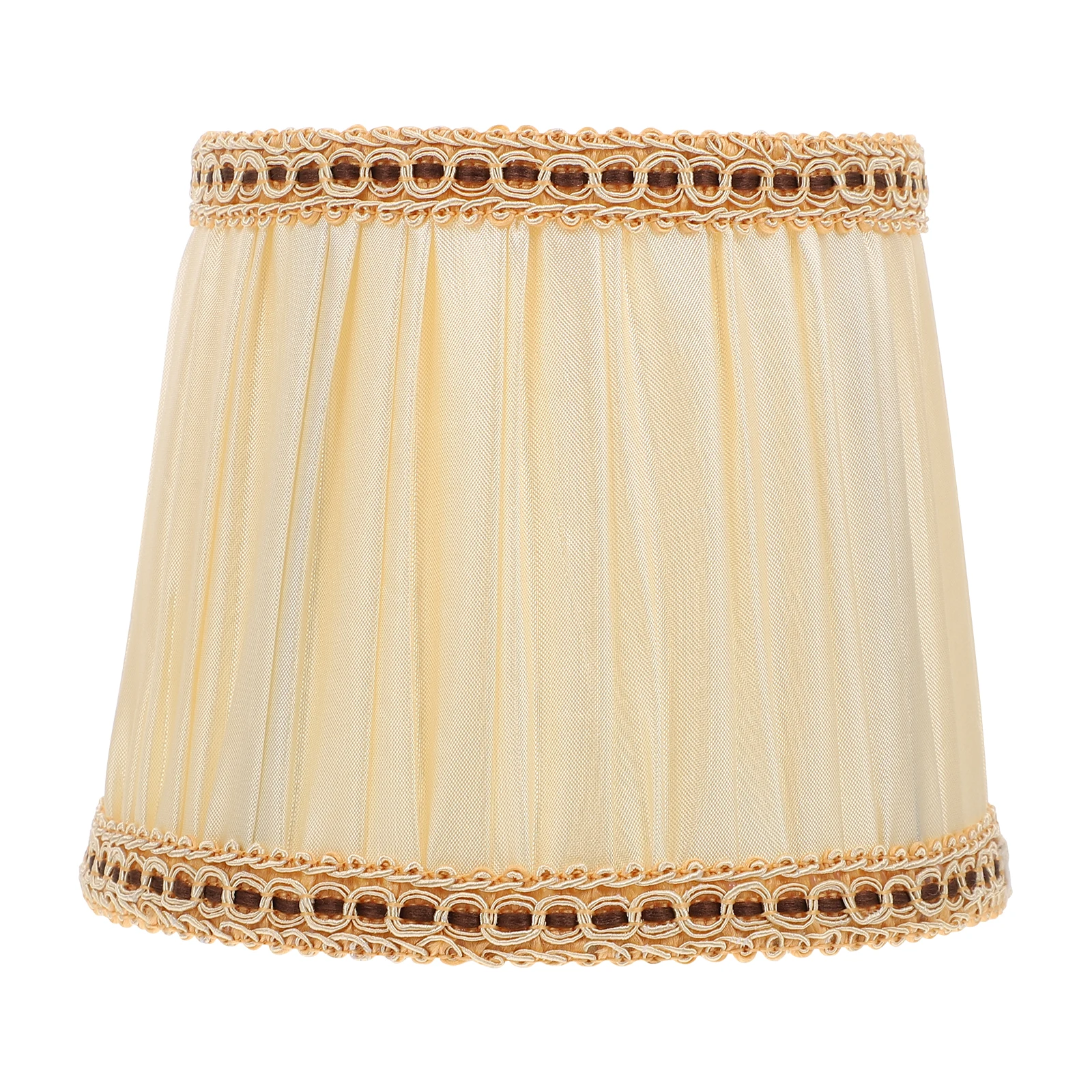 Cloth Art Lampshade Decorative Light Cover For Chandelier Table Lamp Durable Dust-Proof Creative Lighting Accessory Soft Light 
Cloth Art Lampshade Decorative Light Cover For Chandelier Table Lamp Durable Dust-Proof Creative Lighting Accessory Soft Light