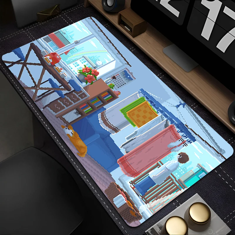 Mouse Pad PC Accessories Keyboard Pad Office Desk Mat Anti Slip Mousepad Pixel Art Landscape Natural Rubber Gaming Extended Pad
Mouse Pad PC Accessories Keyboard Pad Office Desk Mat Anti Slip Mousepad Pixel Art Landscape Natural Rubber Gaming Extended Pad