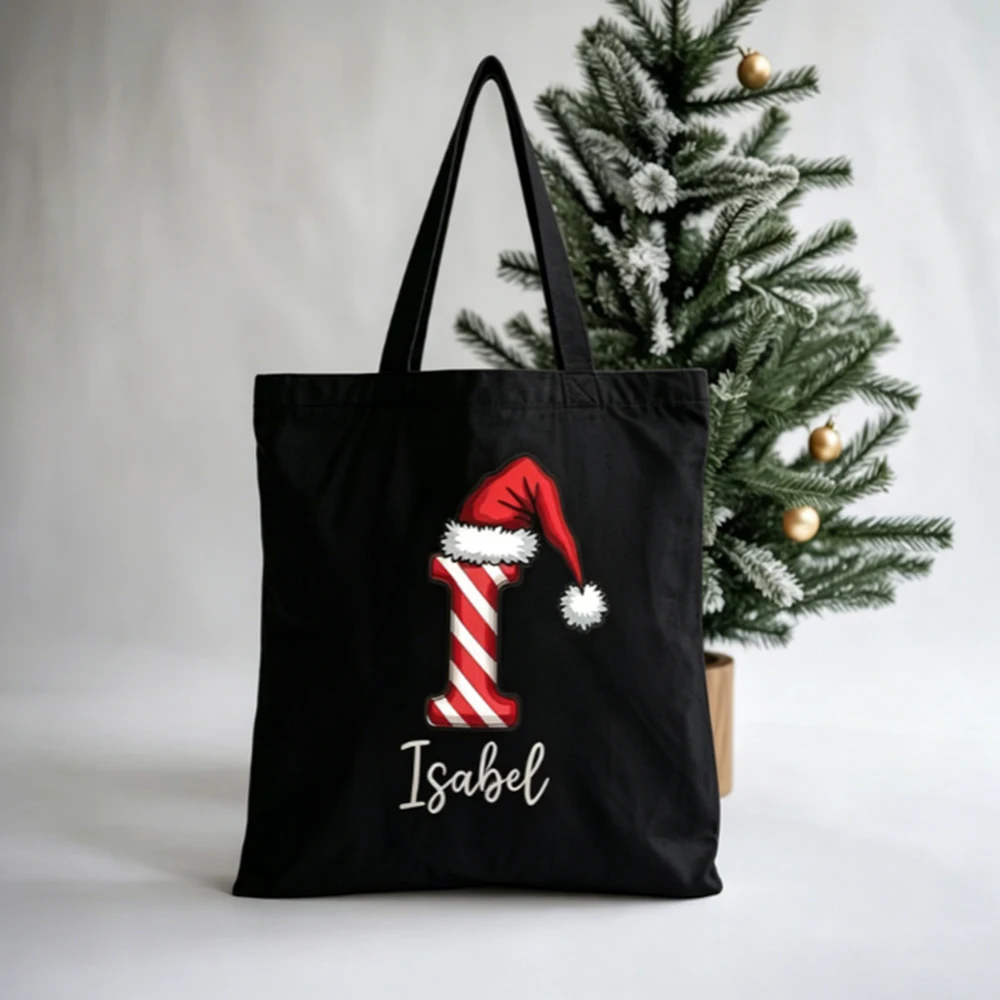 Personalized Custom Tote Bag Christmas Family Initial Printed Shoulder Bag Large Capacity Storage Shopping Bag Friend
Personalized Custom Tote Bag Christmas Family Initial Printed Shoulder Bag Large Capacity Storage Shopping Bag Friend