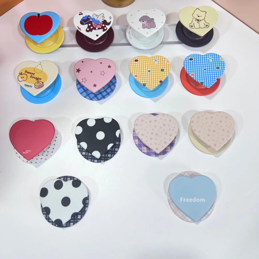 Korean Cute Sweet Heart Cartoon Magnetic Bracket Soft Portable Kickstand For iPhone 18 17 Samsung Google Universal Stand Holder
Korean Cute Sweet Heart Cartoon Magnetic Bracket Soft Portable Kickstand For iPhone 18 17 Samsung Google Universal Stand Holder
