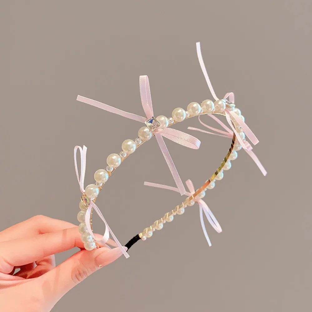 Elegant White Pearl Bow Hairbands Cute Sweet Princess Hair Hoop Korean Flower Children Headband Hair Accessories
Elegant White Pearl Bow Hairbands Cute Sweet Princess Hair Hoop Korean Flower Children Headband Hair Accessories