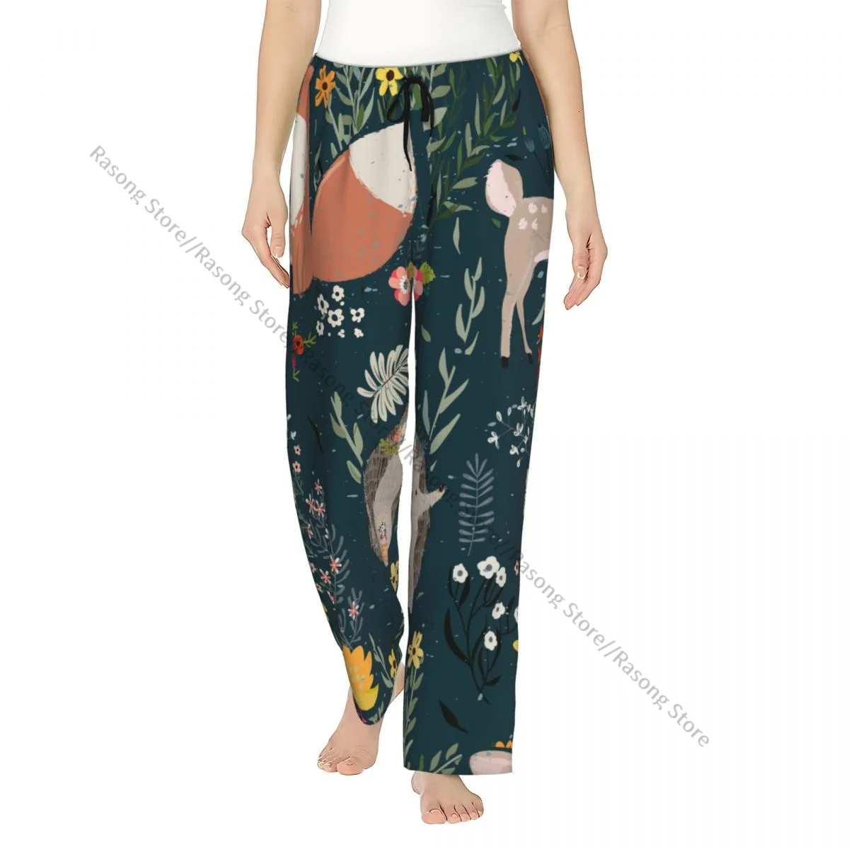 Watercolor Cute Forest Animals Women Sleep Pants Warm Flannel Lounge Pants for Winter Nights
Watercolor Cute Forest Animals Women Sleep Pants Warm Flannel Lounge Pants for Winter Nights