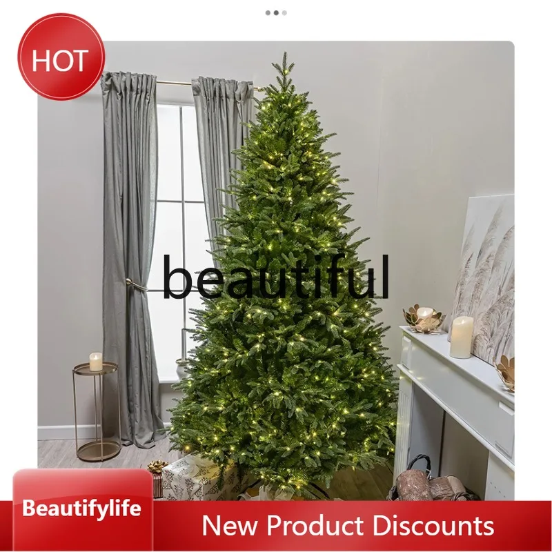 A51 PE Рождественская елка, новая высококачественная украшение для дома, гостиной, Рождественская зашифрованная светящаяся имитация декоративной елки
A51 PE Рождественская елка, новая высококачественная украшение для дома, гостиной, Рождественская зашифрованная светящаяся имитация декоративной елки